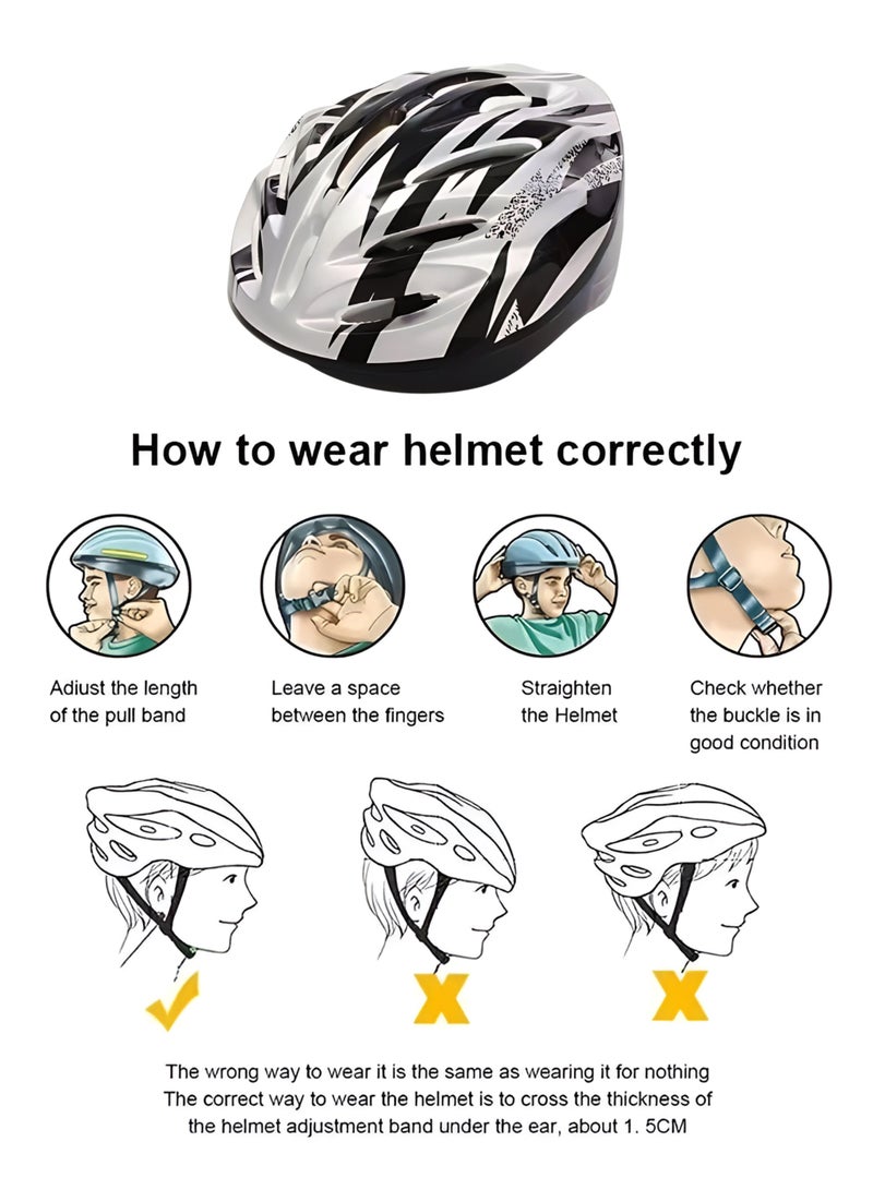 R.VIHAN Adult Mountain Road Bike Cycling Helmet Adjustable Multi Sports For Skating Scooter Men Women Safety Protection - Image 4